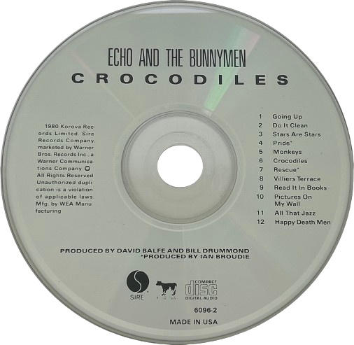 Crocodiles by Echo and the Bunnymen