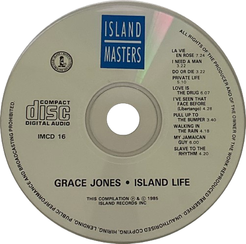 Island Life by Grace Jones
