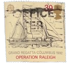 1992, Great Britain, EUROPA Stamps - 500th anniversary of the discovery of America: Operation Raleigh