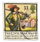 1992, Great Britain, 350th Anniversary of the English Civil War: Musketeer